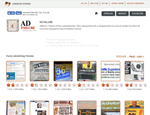 Tablet Screenshot of adfailure.com